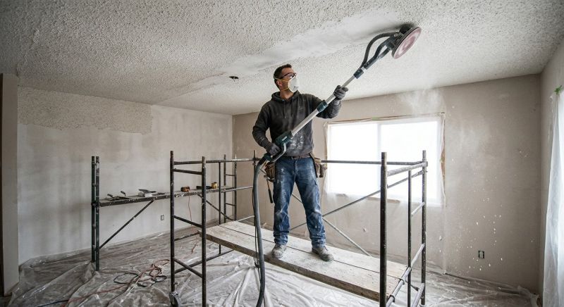 Popcorn Ceiling Renovation in Waco, TX