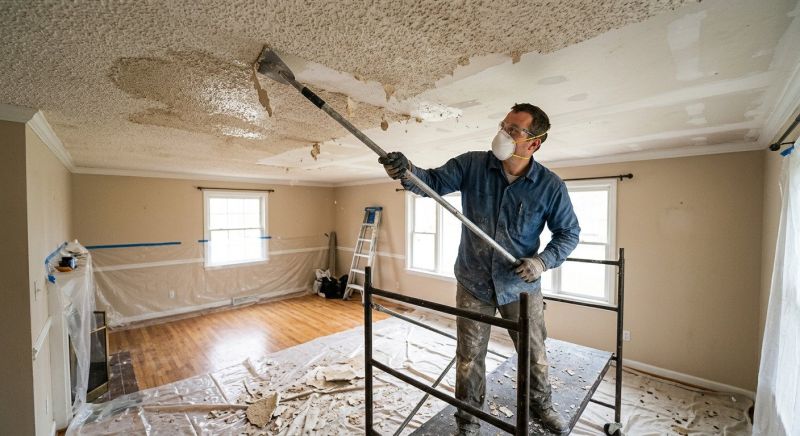 Popcorn Ceiling Scraping in Waco, TX