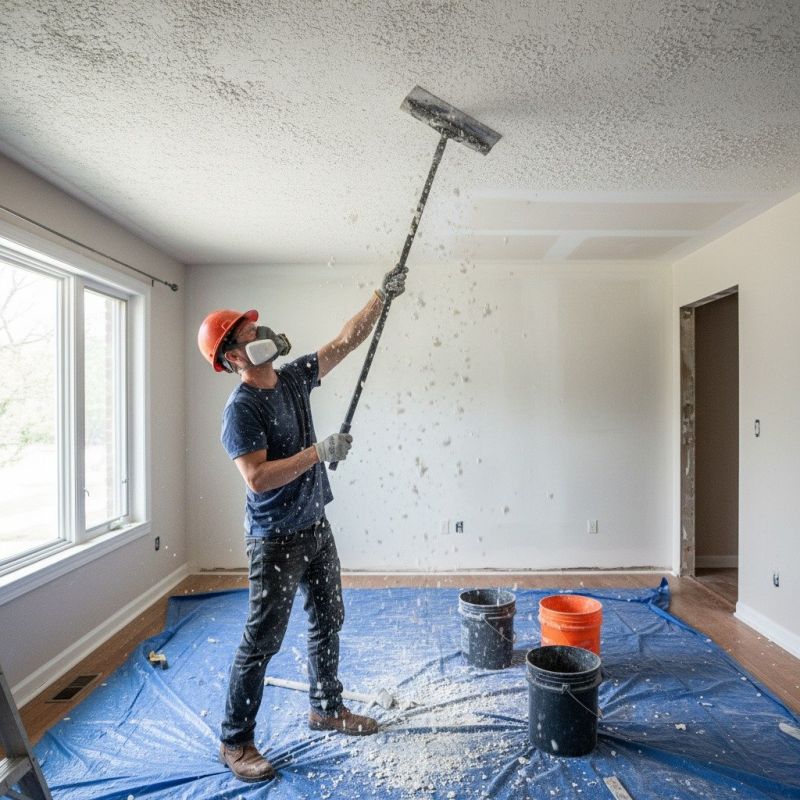Popcorn Ceiling Scraping in Waco, TX