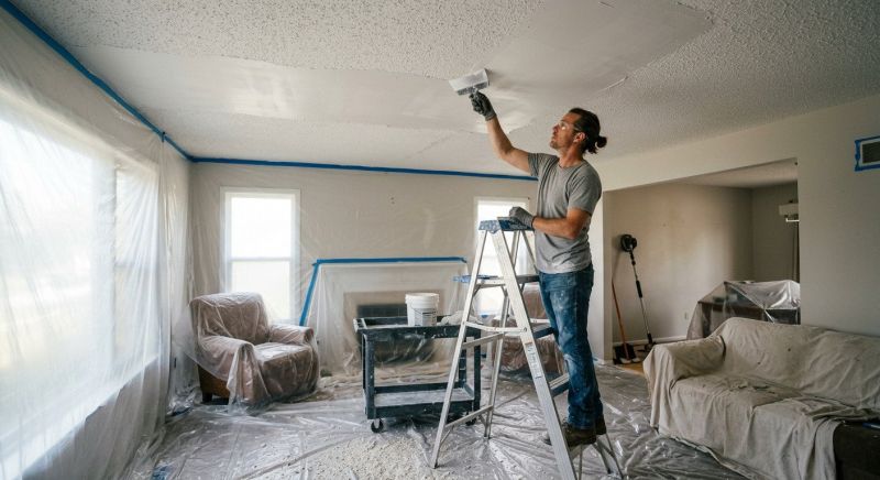 Popcorn Ceiling Smoothing in Waco, TX