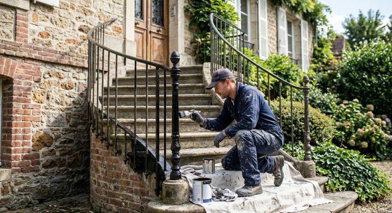 Stair Rails Painting Service in Waco, TX
