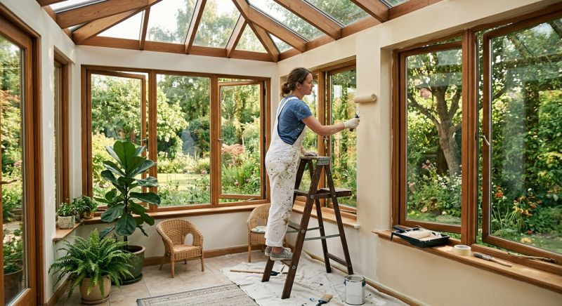 Sunroom Painting in Wilmington, NC