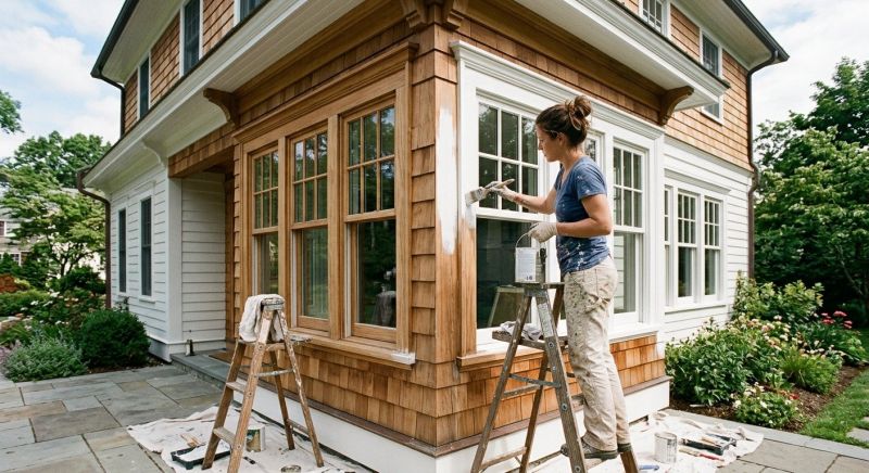Sunroom Painting in Wilmington, NC