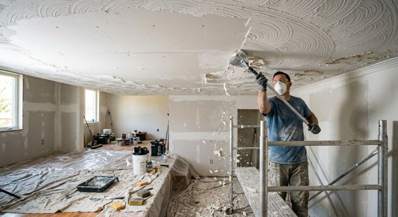 Swirl Ceiling Removal in Waco, TX