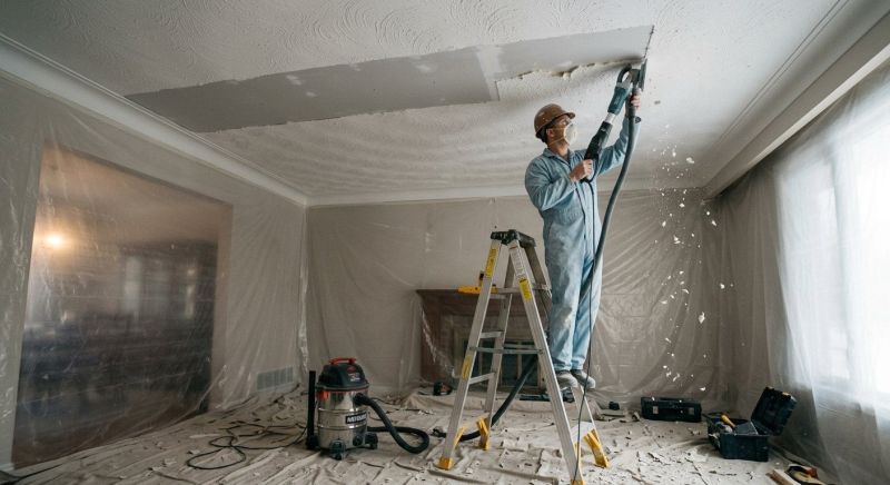 Swirled Ceiling Removal in Waco, TX
