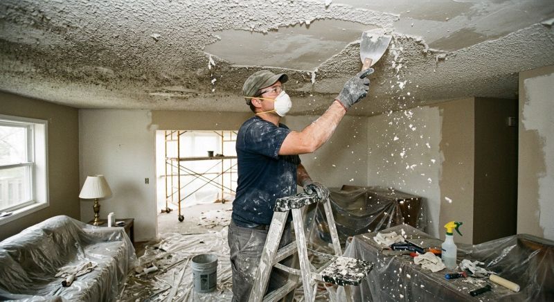 Textured Ceiling Scraping in Waco, TX