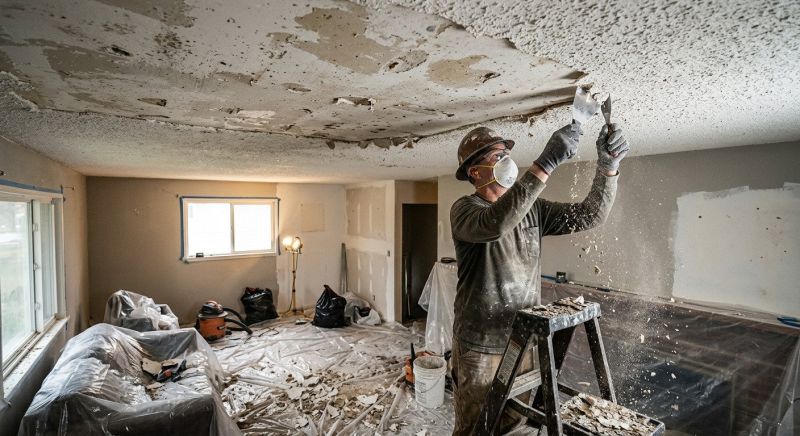 Textured Ceiling Scraping in Waco, TX