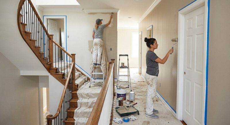 Townhouse Interior Painting in Waco, TX
