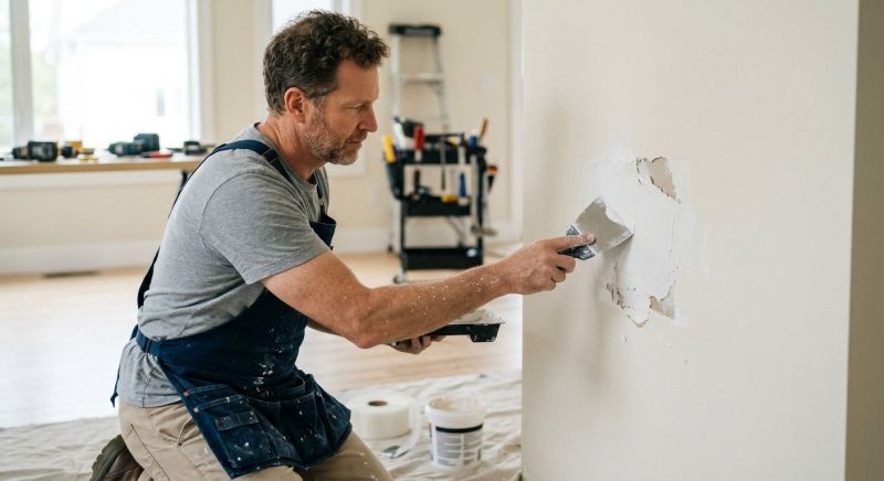 Wall Damage Repair in Wilmington, NC