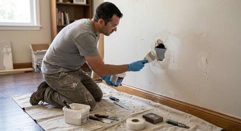 Wall Patching Service in Wilmington, NC