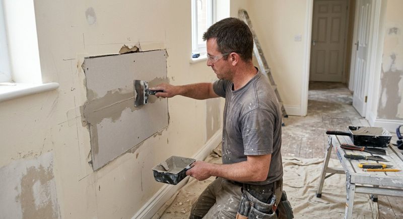 Wallboard Repair in Wilmington, NC