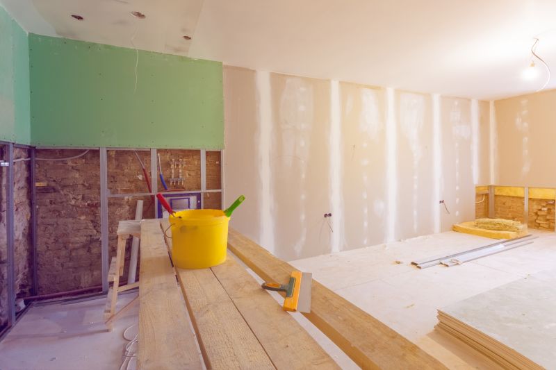 Improve Aesthetics with Wallboard Installation!